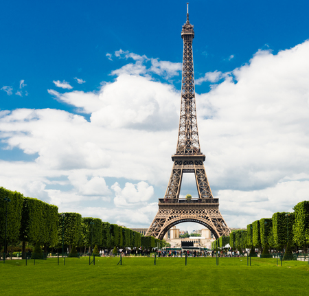 Eiffel tower in Paris, Franceの写真素材