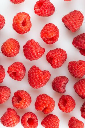 raspberries as a background, healthy food conceptの写真素材