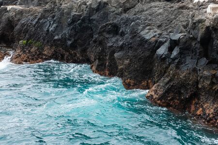 Natural pool in Garachico, Tenerife Island, Canary, Spain
の写真素材