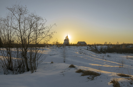 Church in Moscow regionの写真素材