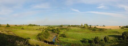 Summer landscapeの写真素材