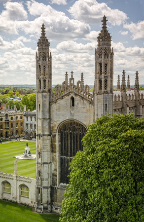The chapel was built from 1446 to 1515 and often used as symbol of the city of Cambridge.の写真素材