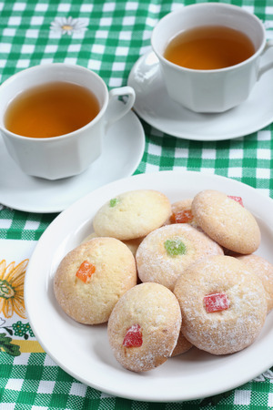 Candied Fruit Cookiesの写真素材