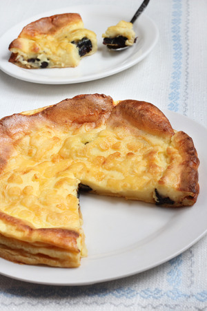 Far Breton - Prune Flan, Franceの写真素材