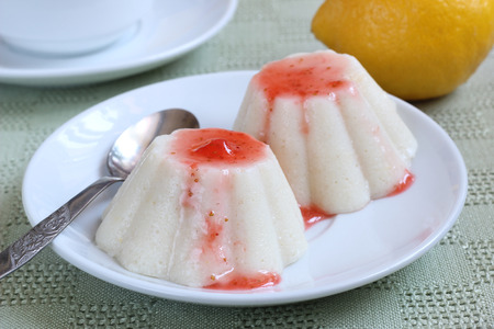 Semolina Puddingの写真素材