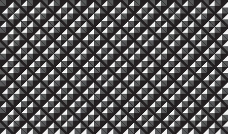 Volume Pattern from dark metallic panels. Industrial backgroundのイラスト素材