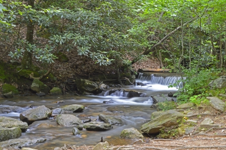 waterfallの写真素材
