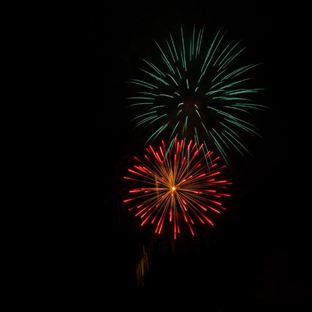 Fireworksの写真素材