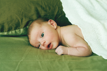 newborn baby . Newborn girlの写真素材