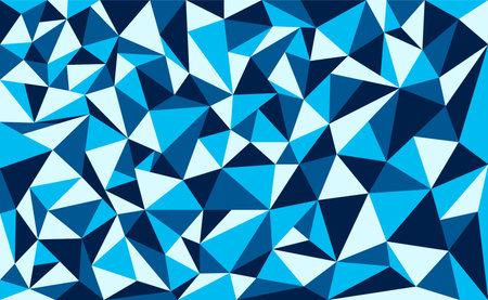 Blue abstract polygonal background. vector illustration for your design.