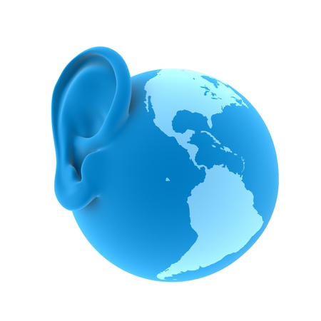 ear of the Earthの写真素材