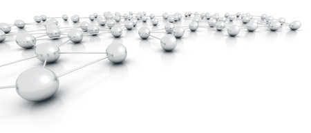 Network abstractの写真素材