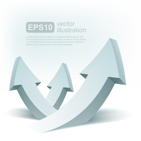 Vector arrowsのイラスト素材