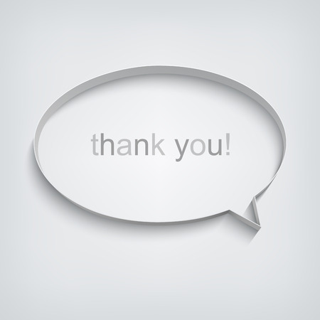 Vector illustration of 3d speech bubbleのイラスト素材