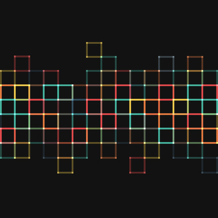 Vector background. Illustration of abstract texture with squares. Pattern design for banner, poster, flyer.のイラスト素材