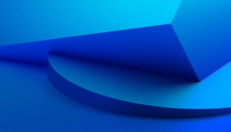 Abstract 3d rendering of a modern geometric background. Minimalistic design for poster, cover, branding, banner, placard.の写真素材