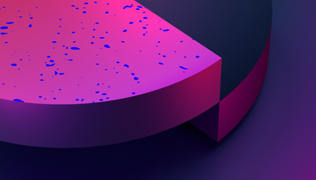Abstract 3d rendering of a modern geometric background. Minimalistic design for poster, cover, branding, banner, placard.の写真素材