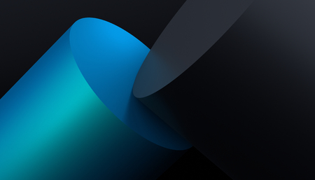 Abstract 3d rendering of a modern geometric background.の写真素材