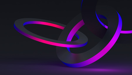 Abstract 3d rendering of a modern geometric background.の写真素材
