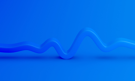 Abstract 3d render, minimalistic background, modern graphic designの写真素材