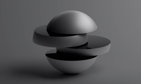 Abstract 3d render graphic designの写真素材