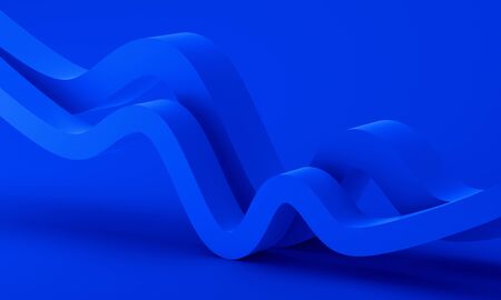 Abstract 3d render, minimalistic background, modern graphic designの写真素材