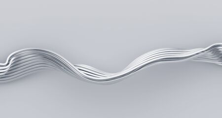 Abstract 3d rendered illustration, modern background designの写真素材