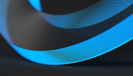 Abstract 3d render, futuristic design, modern backgroundの写真素材
