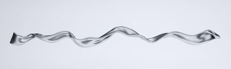 Abstract 3d rendered illustration, modern shape designの写真素材