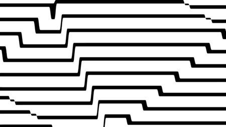 Abstract background, texture design with distorted lines, modern pattern, vector illustrationのイラスト素材