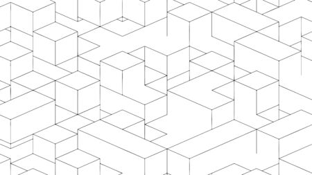 Abstract background design, geometric pattern, vector illustrationのイラスト素材