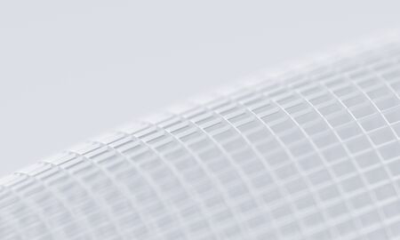 Abstract 3d render, futuristic surface design, modern technologyの写真素材