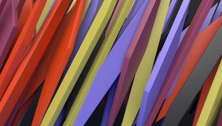 Abstract 3d render, modern colorful background designの写真素材