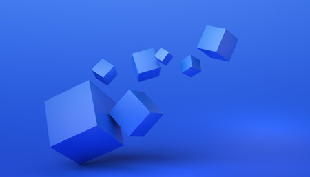 Abstract 3D Renderの写真素材