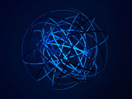 Abstract 3D Renderの写真素材