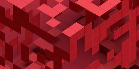 Abstract 3D Renderの写真素材