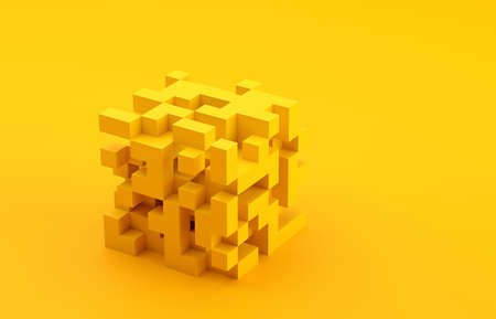 Abstract 3D Renderの写真素材