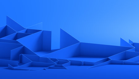 Abstract 3D Renderの写真素材