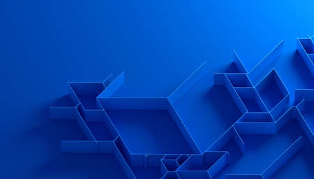 Abstract 3D Renderの写真素材