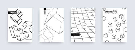 Abstract Background Designのイラスト素材