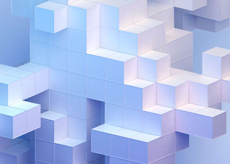 Abstract 3D Renderの写真素材