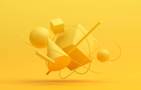Abstract 3D Renderの写真素材