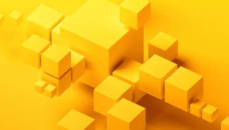 Abstract 3D Renderの写真素材
