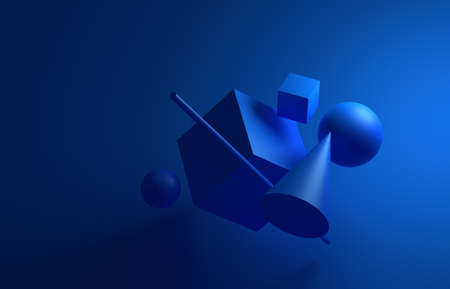 Abstract 3D Renderの写真素材