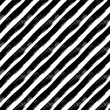 A set of seamless patterns with brushstrokes, pixels 1000x1000.のイラスト素材