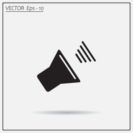 Speaker vector iconのイラスト素材