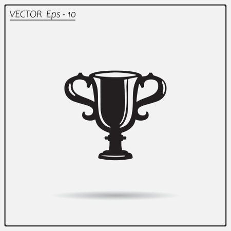 Vector winner cup iconのイラスト素材