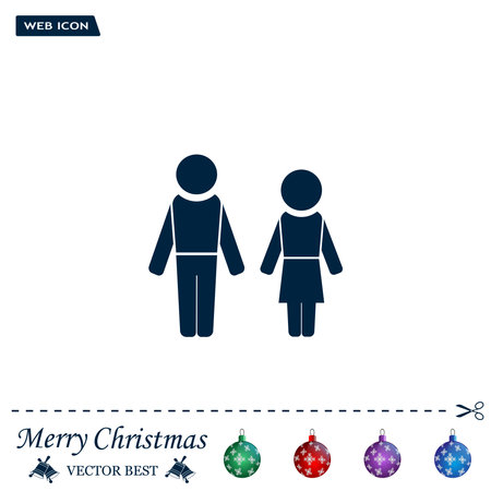 Man and Womanのイラスト素材