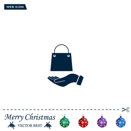 Vector illustration of shopping bagsのイラスト素材