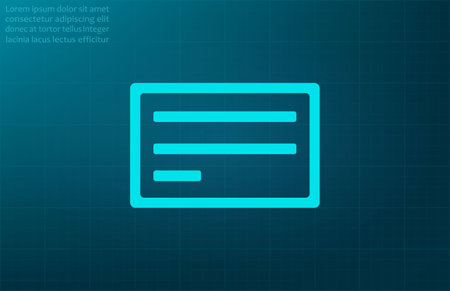 Credit card vector iconのイラスト素材